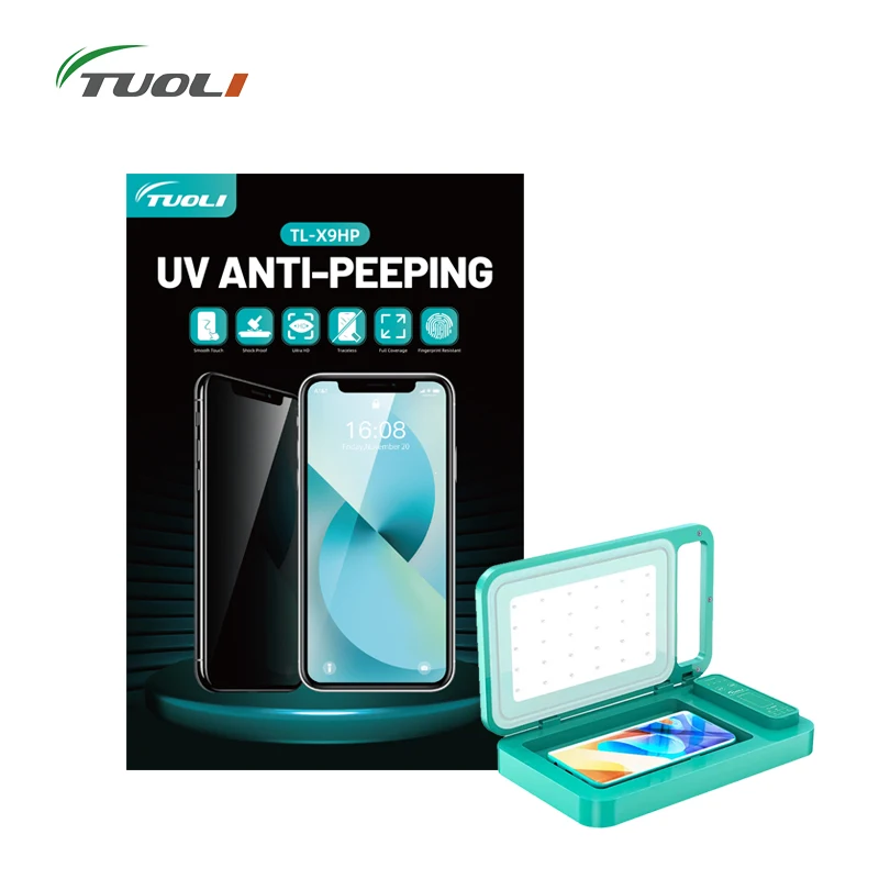 

TUOLI New Product X9HP UV Anti Spy Privacy Matte HD Glass Screen Protector Film For Sunshine Hydrogel Cutting Machine