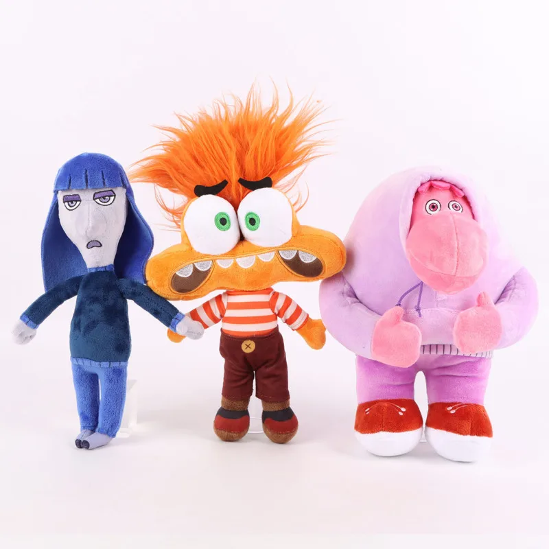 Nouveau Anime à l'envers 2 poupée en peluche jouet 20CM dessin animé mignon doux anxiété poupées en peluche jouet périphérie pour enfant périphérie cadeau