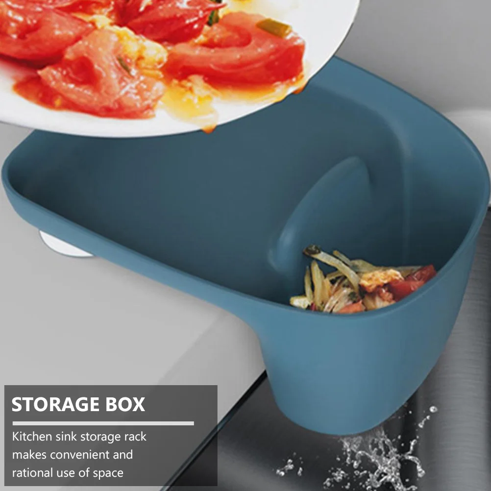 

Kitchen Sink Storage Rack Plastic Hanging Drain Shelf Organizer For Tableware Cutlery Utensils No Punch Installation Waterproof