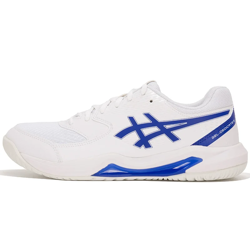 Asics Gel-Dedicate 8 أحذية تنس مبطنة قابلة للتنفس أحذية رجالية للتدريب الرياضي 1041A408-106