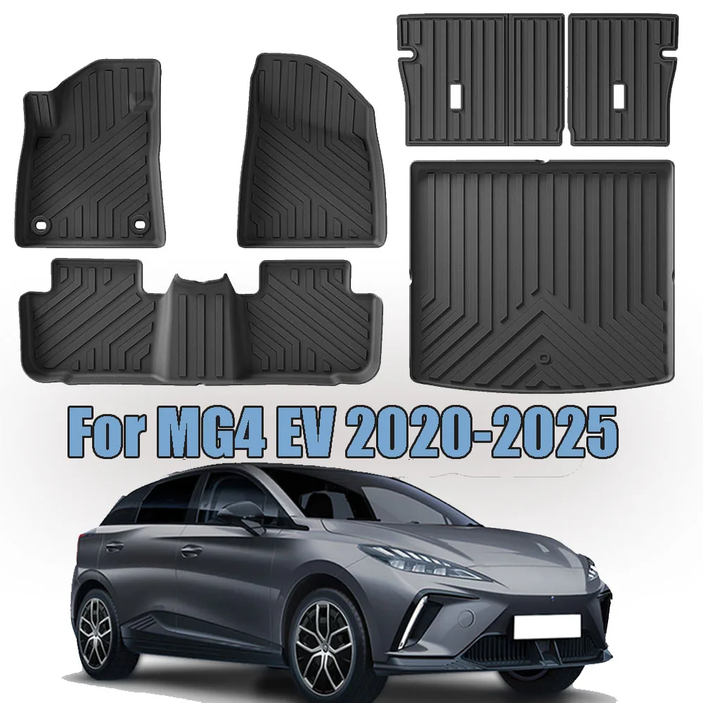 

TPE Floor Mats Fit for MG4 EV 2022-2025 Left-hand drive Right-hand drive Custom All Weather TPE Floor Liners