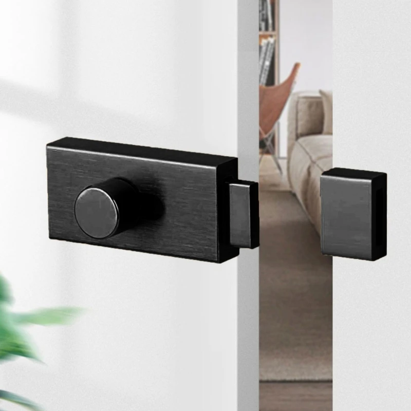 

Алюминиевые дверные защелки, коррозионностойкий металлический дверной болт для повышения безопасности и долговечности домашнего