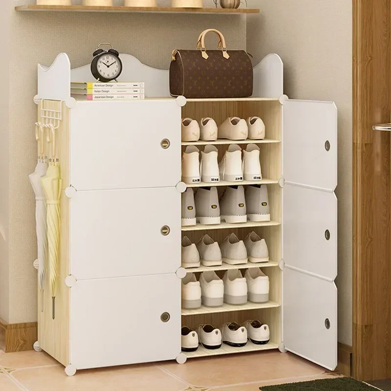 

z Organizers Shoe Rack Storage Cabinet Closets Modern Entryway Bench Display Shoes Cupboard Szafka Na Buty Furniture Living Roo