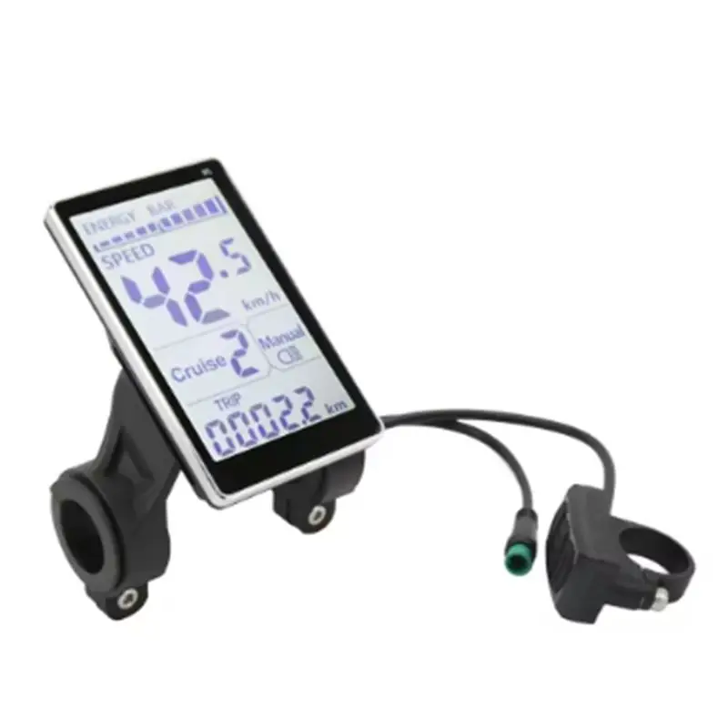 

ABME Electric Bike LCD Meter 5 Pin 24V 48V Universal E Scooter Meter M5 LCD Panel Screen