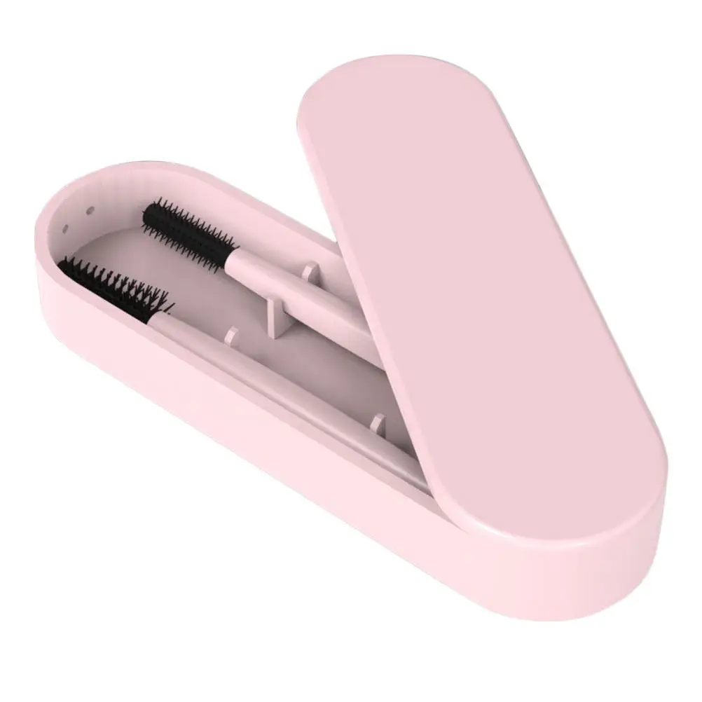 1Set Silicone Eyebrow Grooming Brush Eyelash Shaper Set Soft Flexible Bristles Compact Lightweight for Makeup Artists Travelers