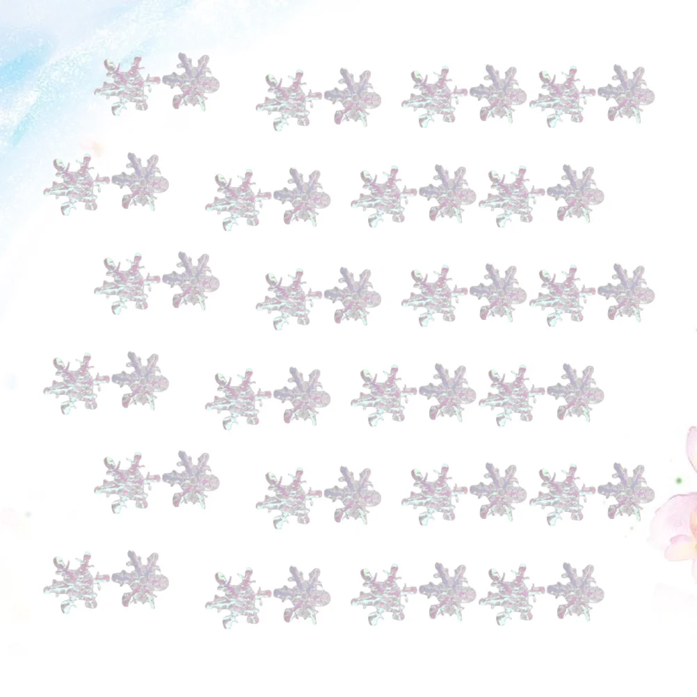 

2 Packs Bithday Party Confetti Christmas Ornaments Manual Decoration Snowflake Decorations