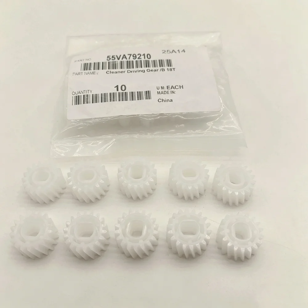 

1bag 10X 55VA79210 Original Cleaner Driving Gear /B 18T for Konica Minolta Bizhub Pro 951 1100 1200 1051 1250 1052 6136 6120