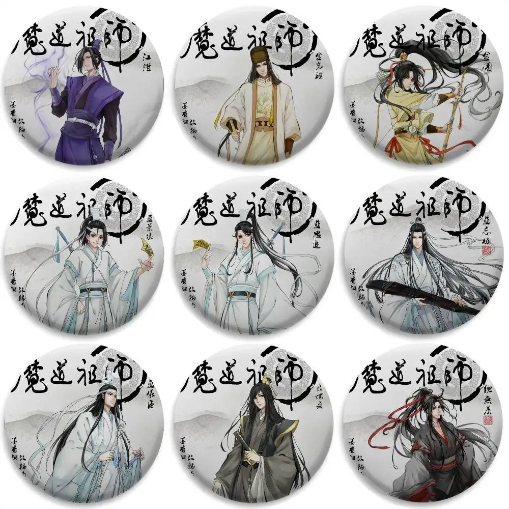 

F-Founder Of DiabolismS Badges Round Exquisite Badge Brooches Creative Pins For Clothes Hat Backpack Gift Accessories