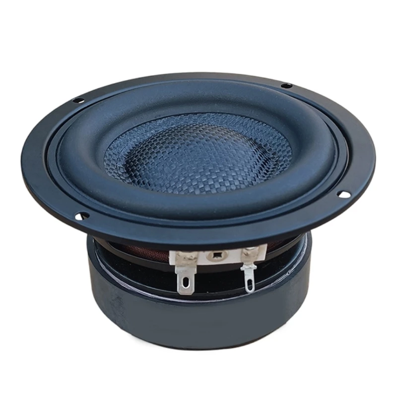 

4inch Subwoofer, 40W Basin Loudspeaker High Sensitivity Low End Home Superior Sound Low Frequencies Fit for Theater