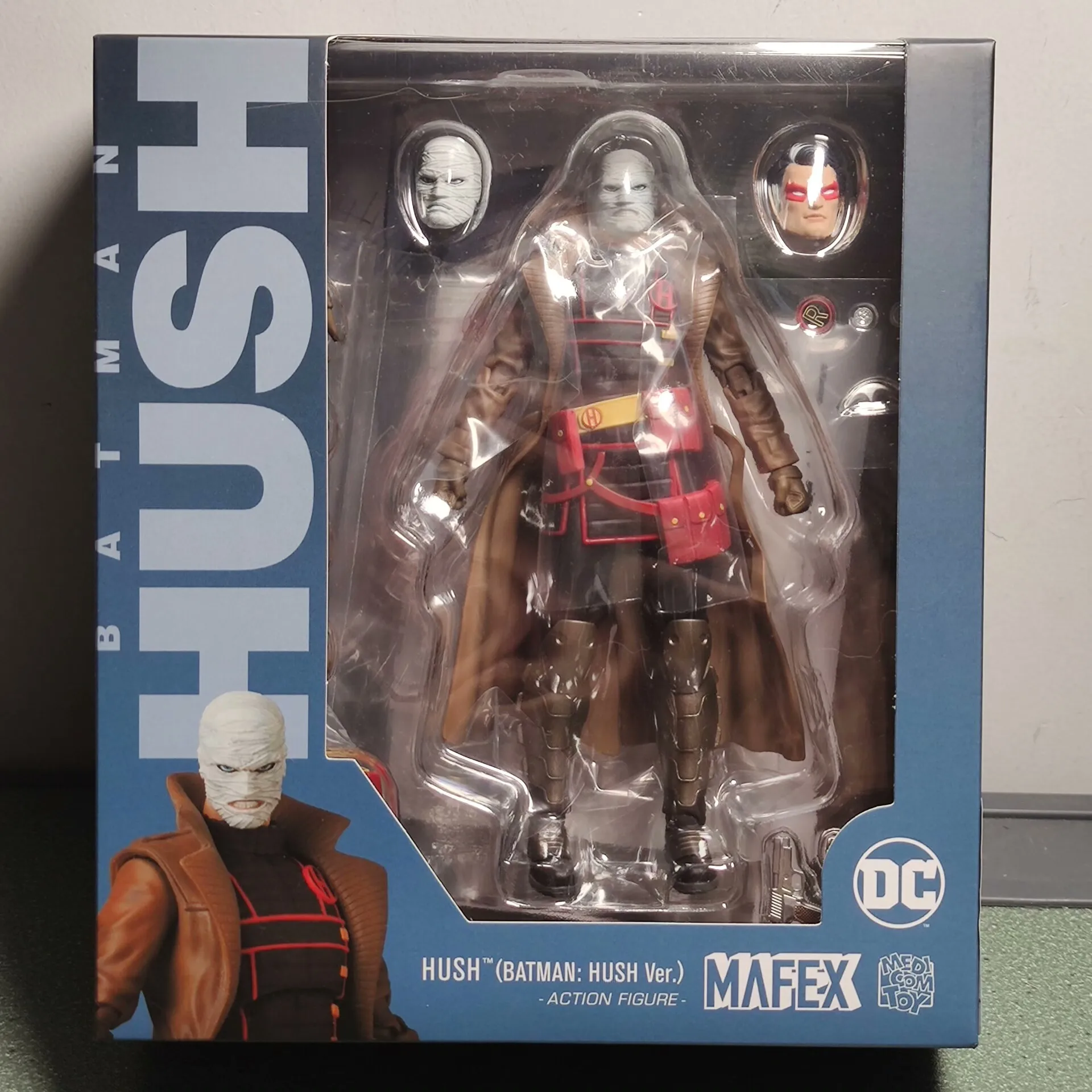 En Stock Original Medicom MAFEX 1/12 soldat masculin Batman Silence Thomas Elliott ensemble complet 6 pouces modèle de figurine à collectionner