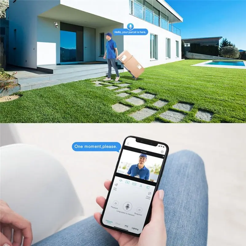 

Новая модель 8MP 4K Dual Lens Wi-Fi камера 8-кратный зум IP-камера безопасности с автоматическим отслеживанием аудио-видео камера наблюдения-штекер США