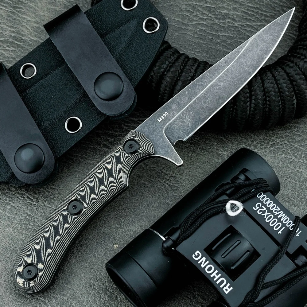

High Quality with K Sheath Lightweight Every Day Carry Straight Knives Hunting Adventure Outdoor Self Defense Activity Equipment