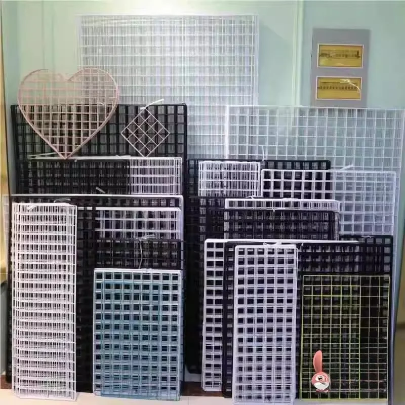 

Металлическая настенная сетчатая полка-органайзер для хранения, для детской комнаты, для создания интерьера, для украшений