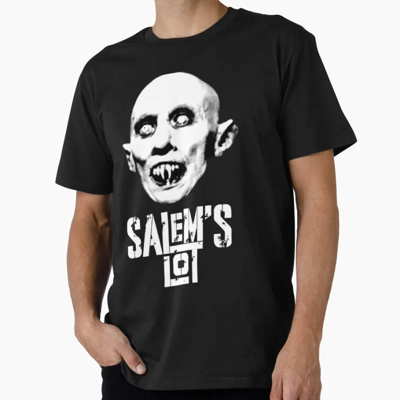 

Salem's Lot 1204 Dark Monster Ghost Sacry Halloween Gift t shirt Retro Vampire Movie Graphic clothes men's All size S-6XL Tops