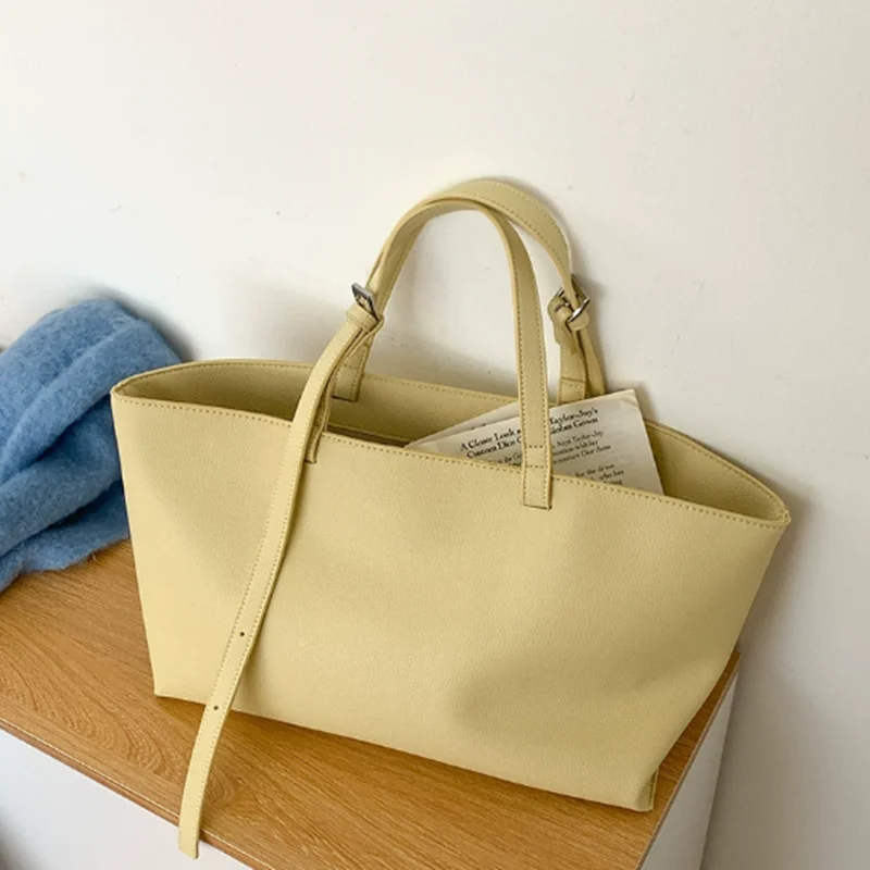 

Мягкая женская сумка-тоут, повседневные сумки на плечо из искусственной кожи для женщин, новинка 2025 года, высококачественные сумки и кошельки, большие кошельки для покупок