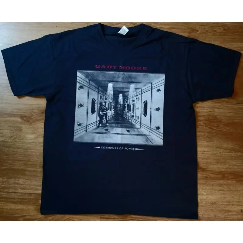 Gary Moore Corridors Of Power Japan Tour 83 T Shirt Sizes S to XXL New