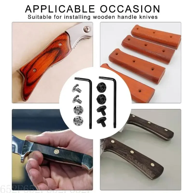 652F Точный 416 Нержавеющая сталь 4PEECE GRIP GRIP WINT SET для 92FS M9 Mafer Enavitive с помощью инструмента T8 Key Hand Tool