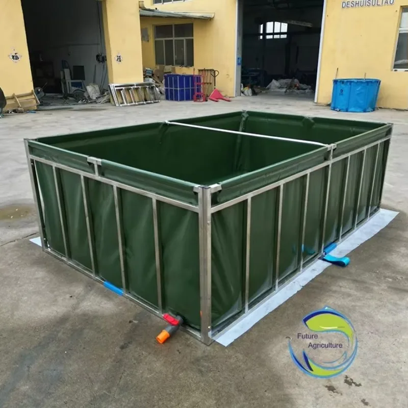 Above Ground Aquaculture Bac De Bassin Poisson Pisciculture Equipment Etang Poissons