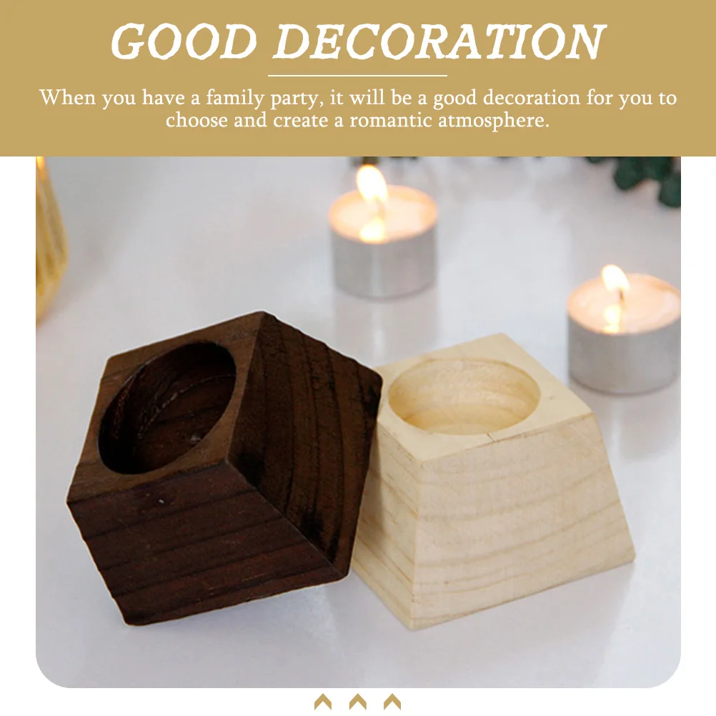 

Wood Black Ladder Holder Practical Design Home Decor Tabletop Tea Light Stand Country Farmhouse Decorative