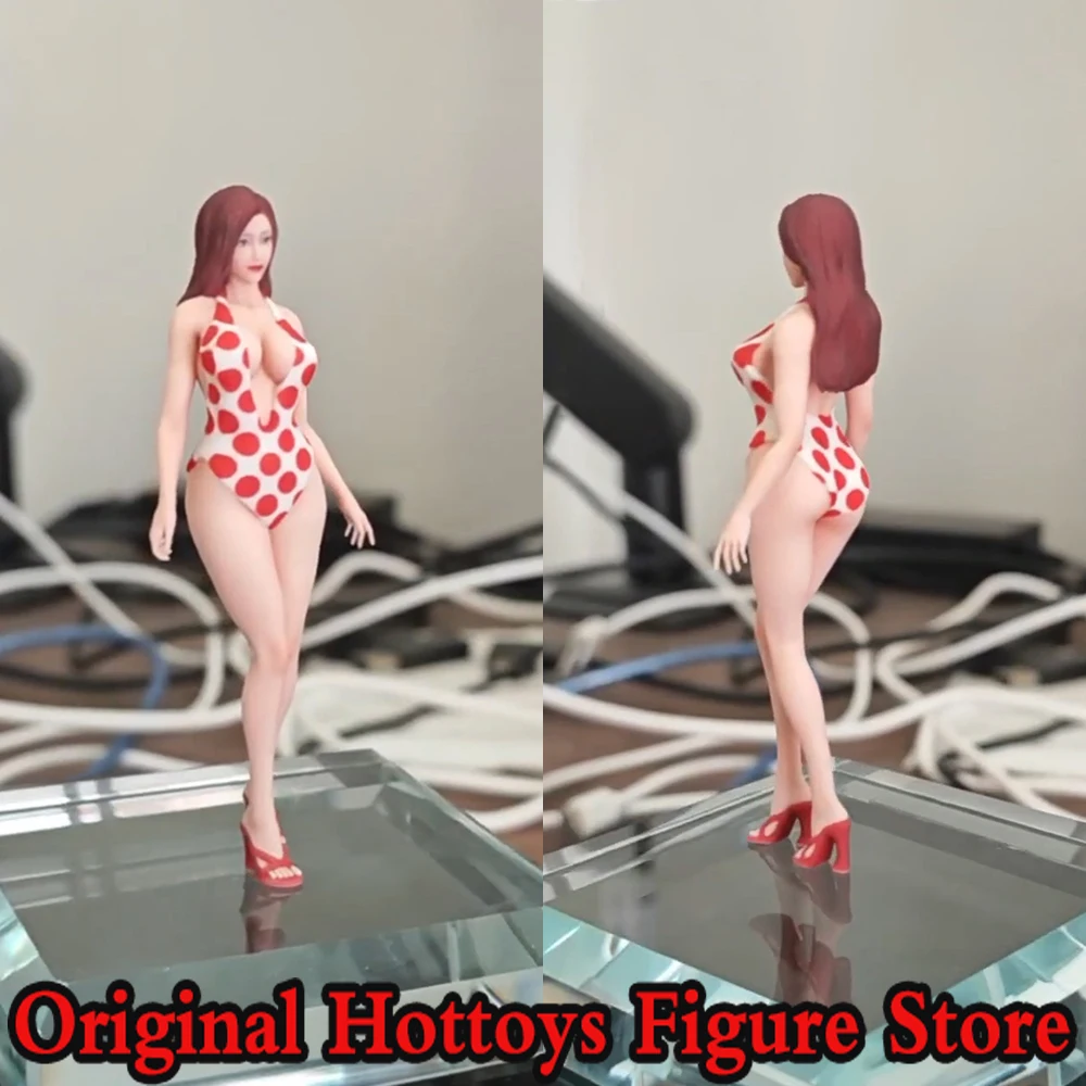 

Коллекционная фигурка солдата-женщины в купальнике, масштаб 1/18, реалистичная мини-статуэтка, полный комплект, около 9 см