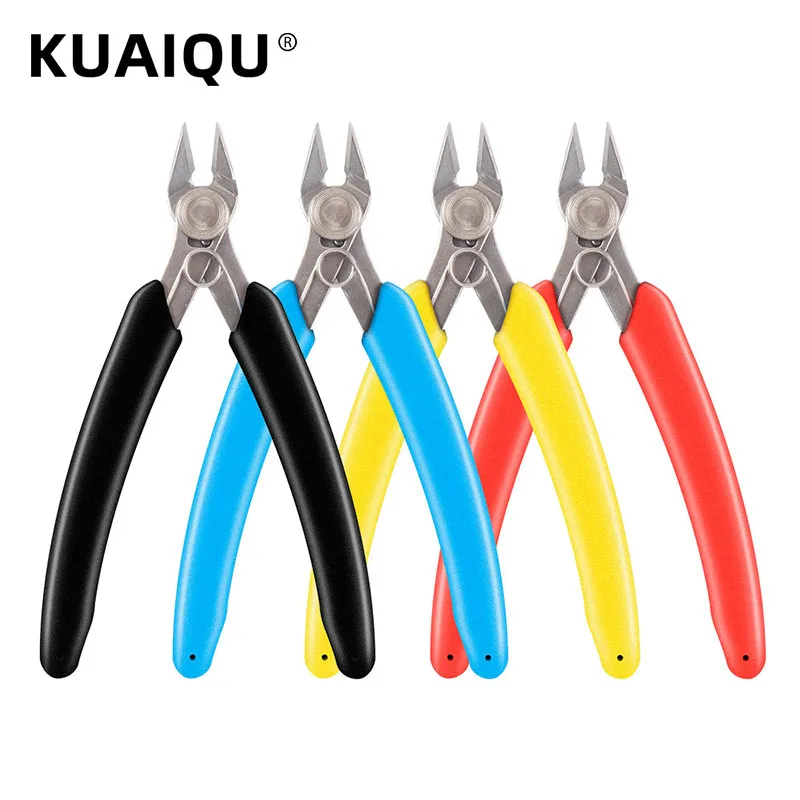 Mini Cutting pliers Multi Functional Tools Electrical Wire Cable Cutters Cutting Side Snips Flush Stainless Steel Nipper DIY