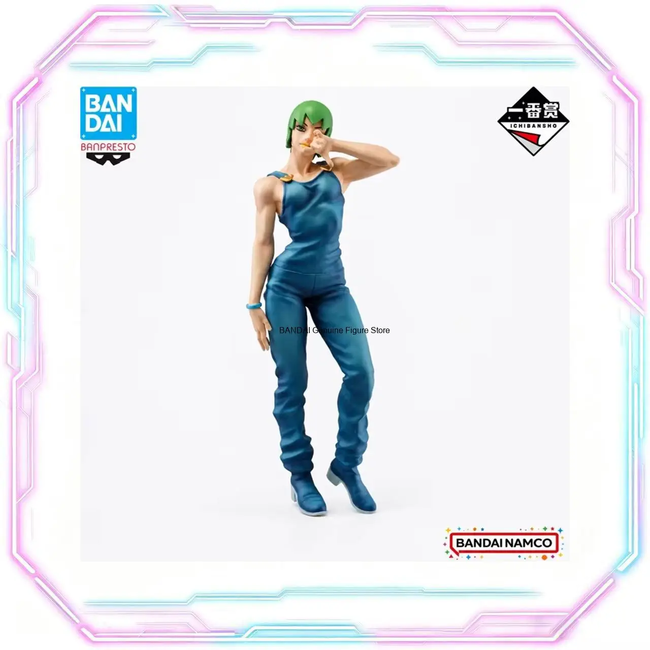 En Stock, Figura de Acción Original de Bandai Ichiban Kuji Jojo's Bizarre Adventure Foo Fighters, Muñeco Nuevo en Caja, Anime