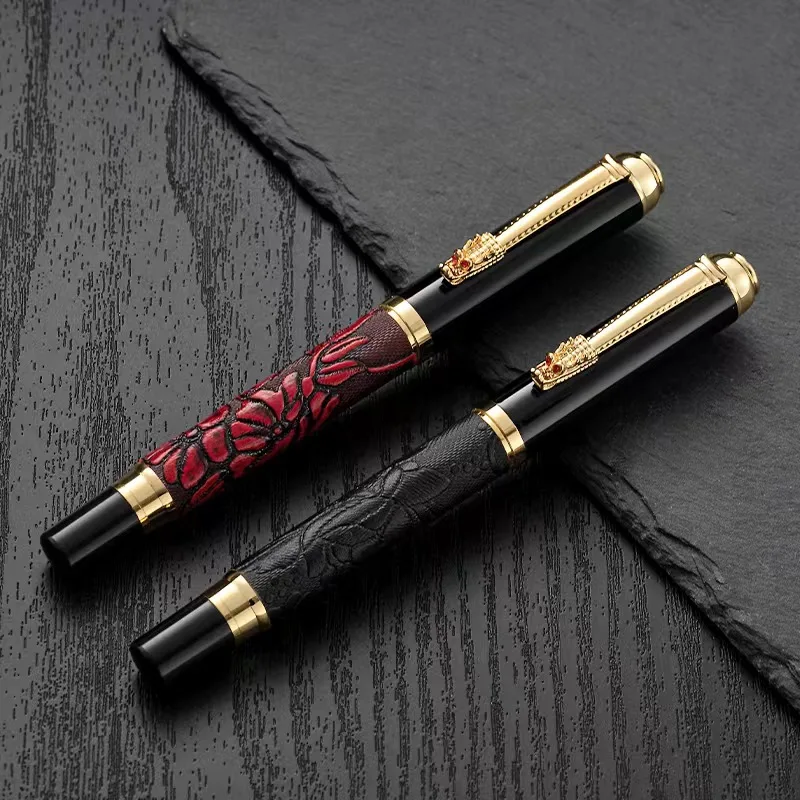 

High-end Business Metal Fountain Pen, No Ink,Extra Fine Nib Classic Design, Heavy Process, for Office, Professional,Supplies