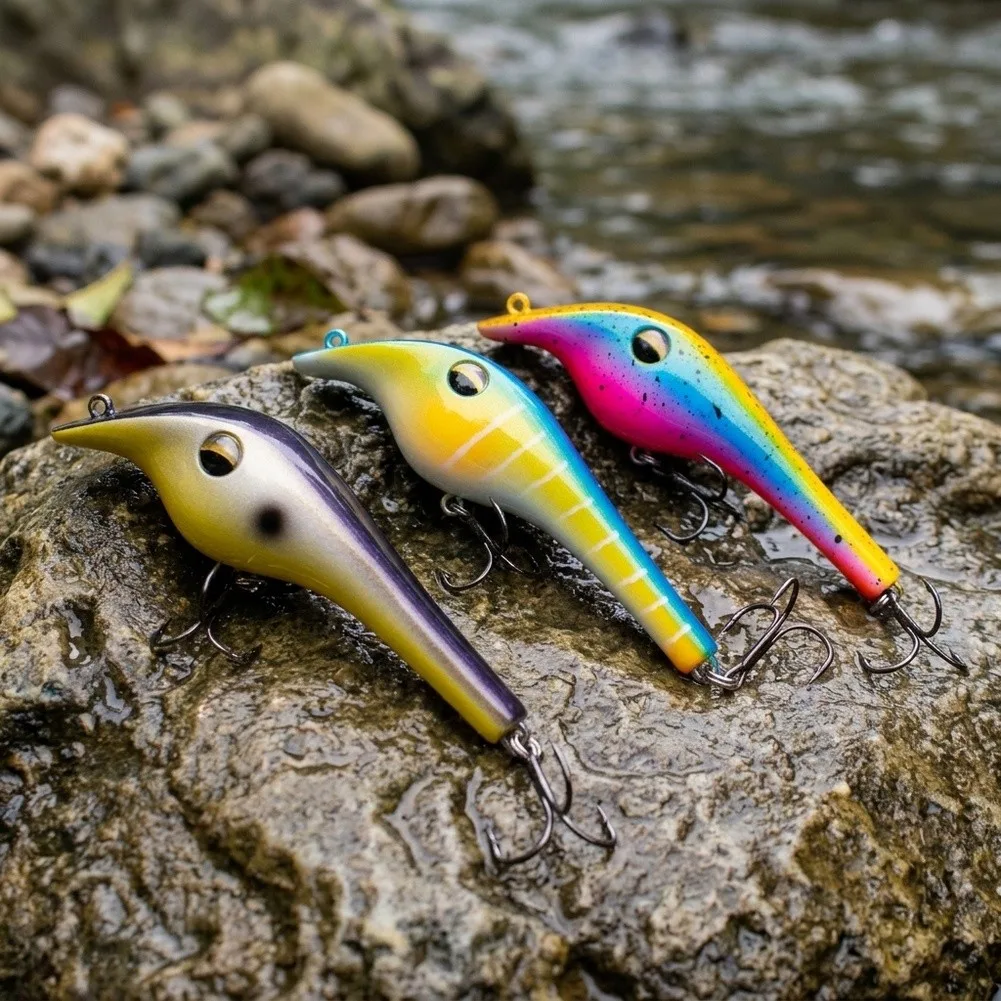 For Competitive Fishing 9cm Pike Jerkbait Lure Professional Fishing Tools Set Fishing Lure Sturdy Hard Materials