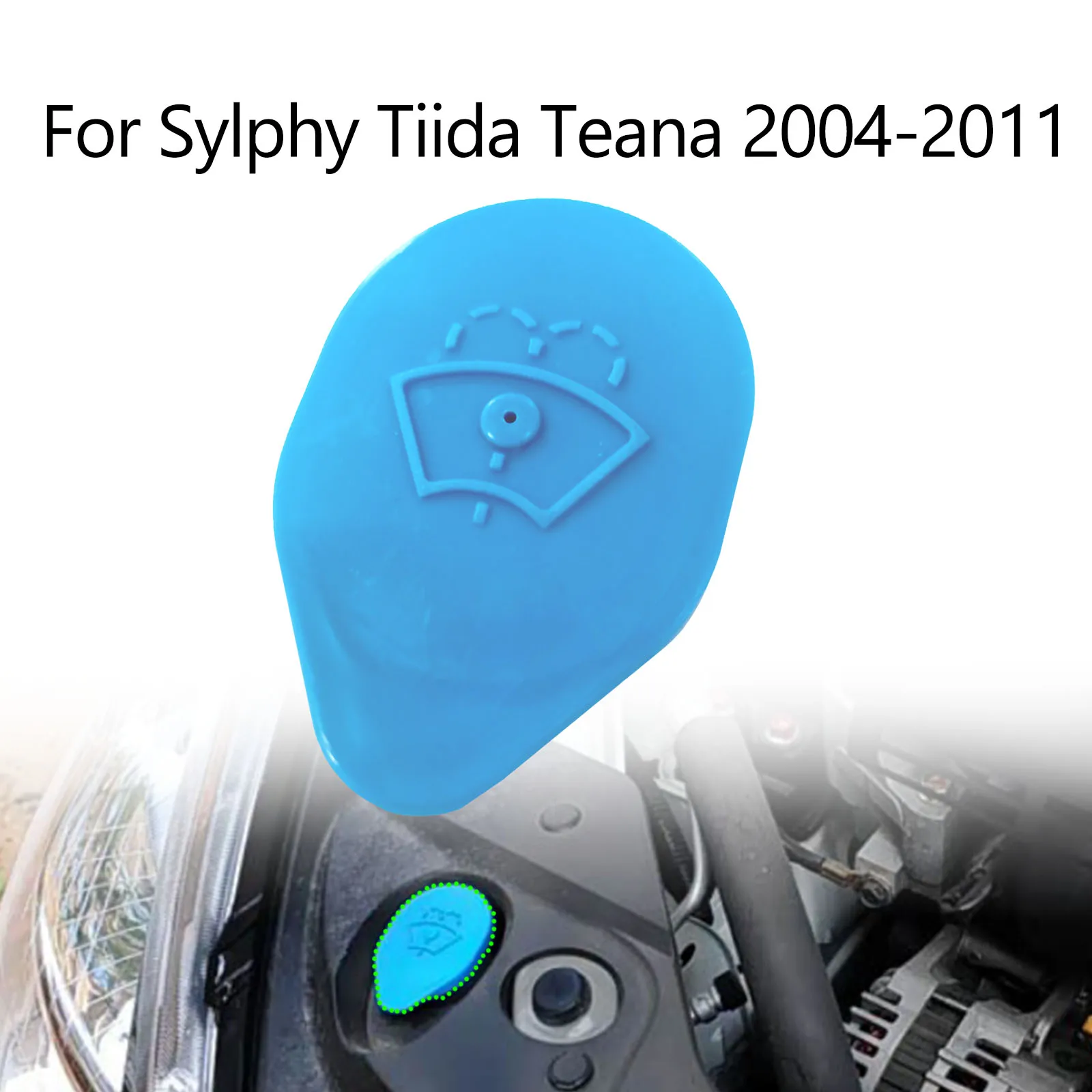 Windshield Washer Reservoir Bottle Cap For Nissan Sylphy G11 Tiida C11 Teana J31 Wingroad Y11 2002-2011 Replacement 289132DU0A