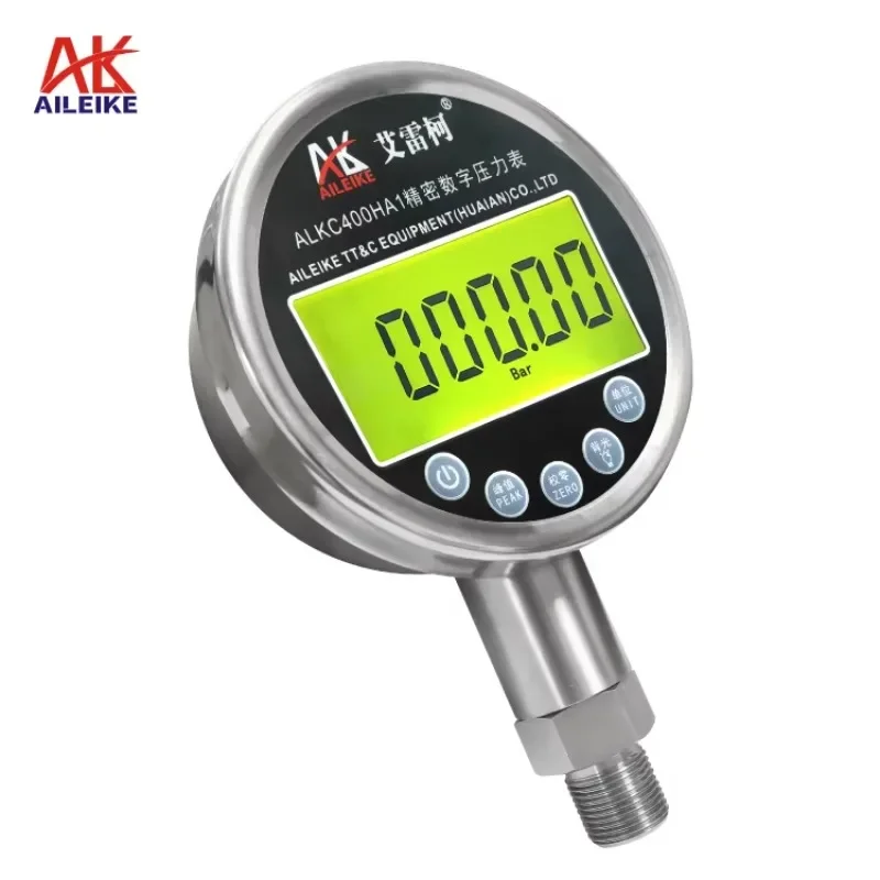 ALKC400HA1 High-Precision Digital Pressure Gauge 0.1 Level Standard Gauge for Gas and Liquid Applications-1~1000bar