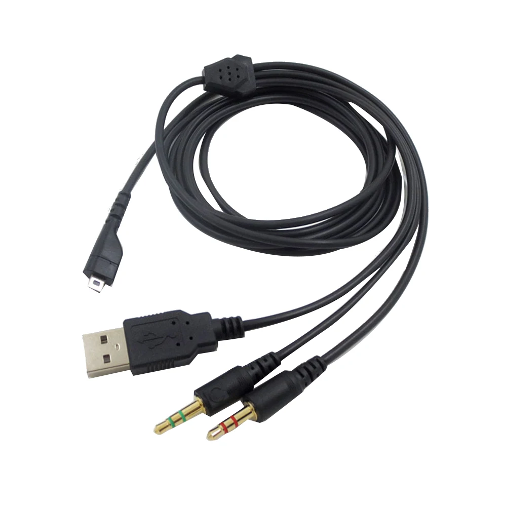 헤드폰 케이블 이어폰 헤드셋 오디오 케이블 교체 5 7 Pro 3 in 1 케이블 이어폰 액세서리