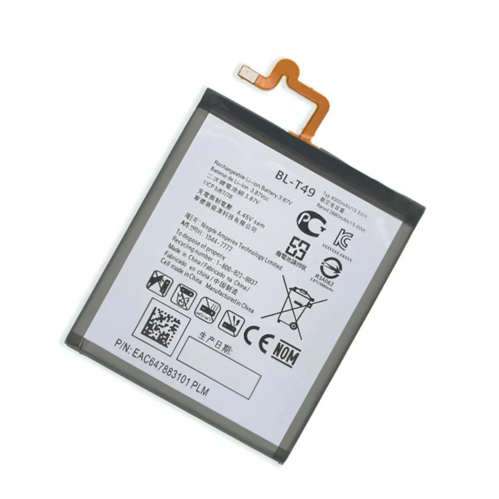 Original Replacement Battery 4000mAh BL-T49 For LG K510 K51S K61 K41S LM-K410BMW LM-K510BMW LM-K51 BL T49+Free Tools +Track code