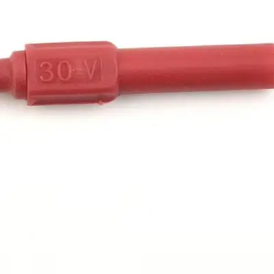 2 10 Pcs Red Black Probe Copper Needle Multimeter Measuring Device Clamp For Banana Jack Post Tie Electrical Testing Tool