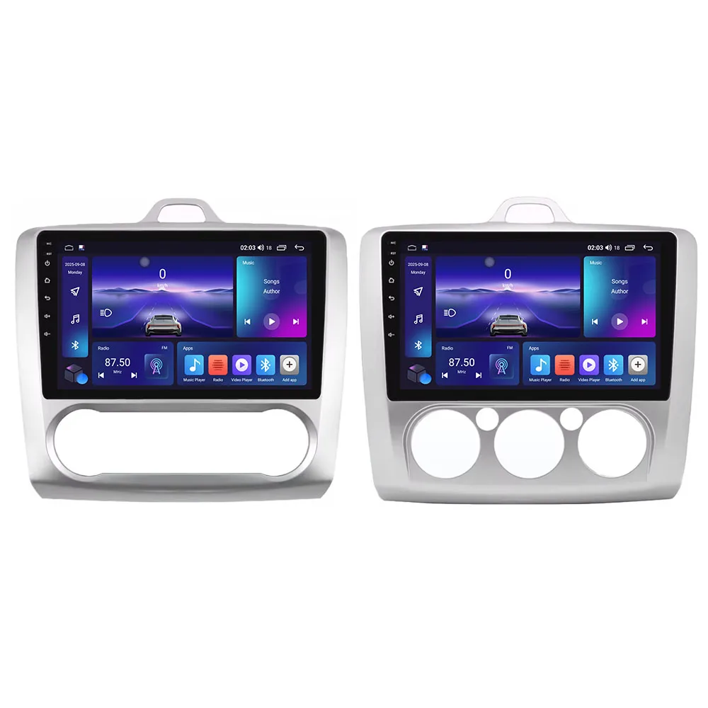 

Android 16 For Ford Focus 2 3 Mk2 2004 - 2011 Car Radio Video Navigation Multimedia Player Touch QLED Screen GPS Carplay DVD DSP