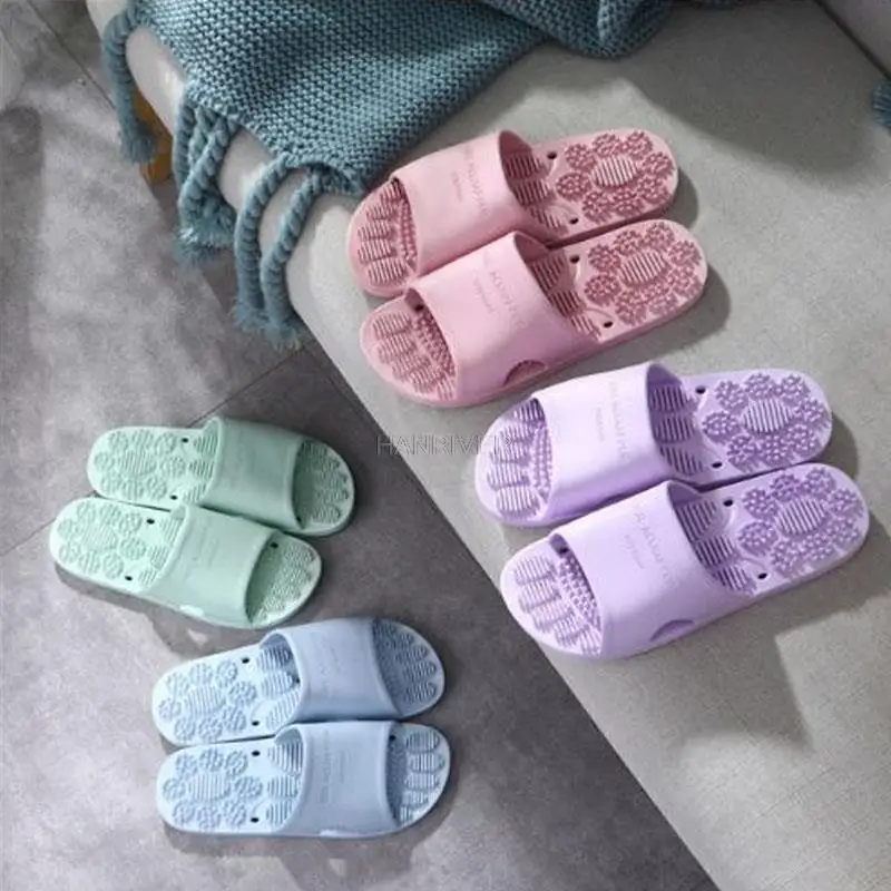 

Foot massage foot slippers bath slippers relieve tension acupuncture and moxibustion foot massager, household slippers foot care