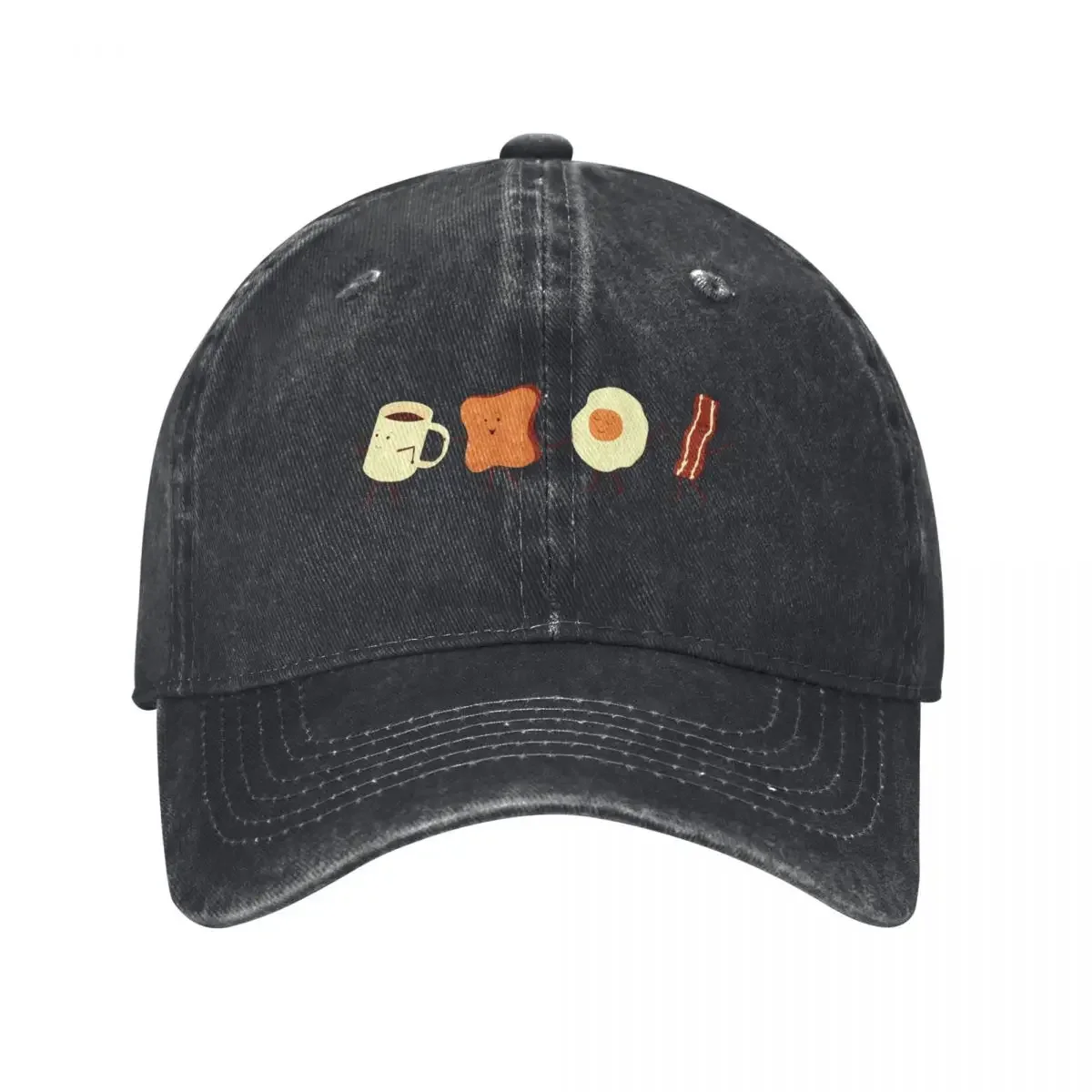 

Let's All Go And Have Breakfast Baseball Cap Hat Man For The Sun dad hat Women's Golf Clothing Men's