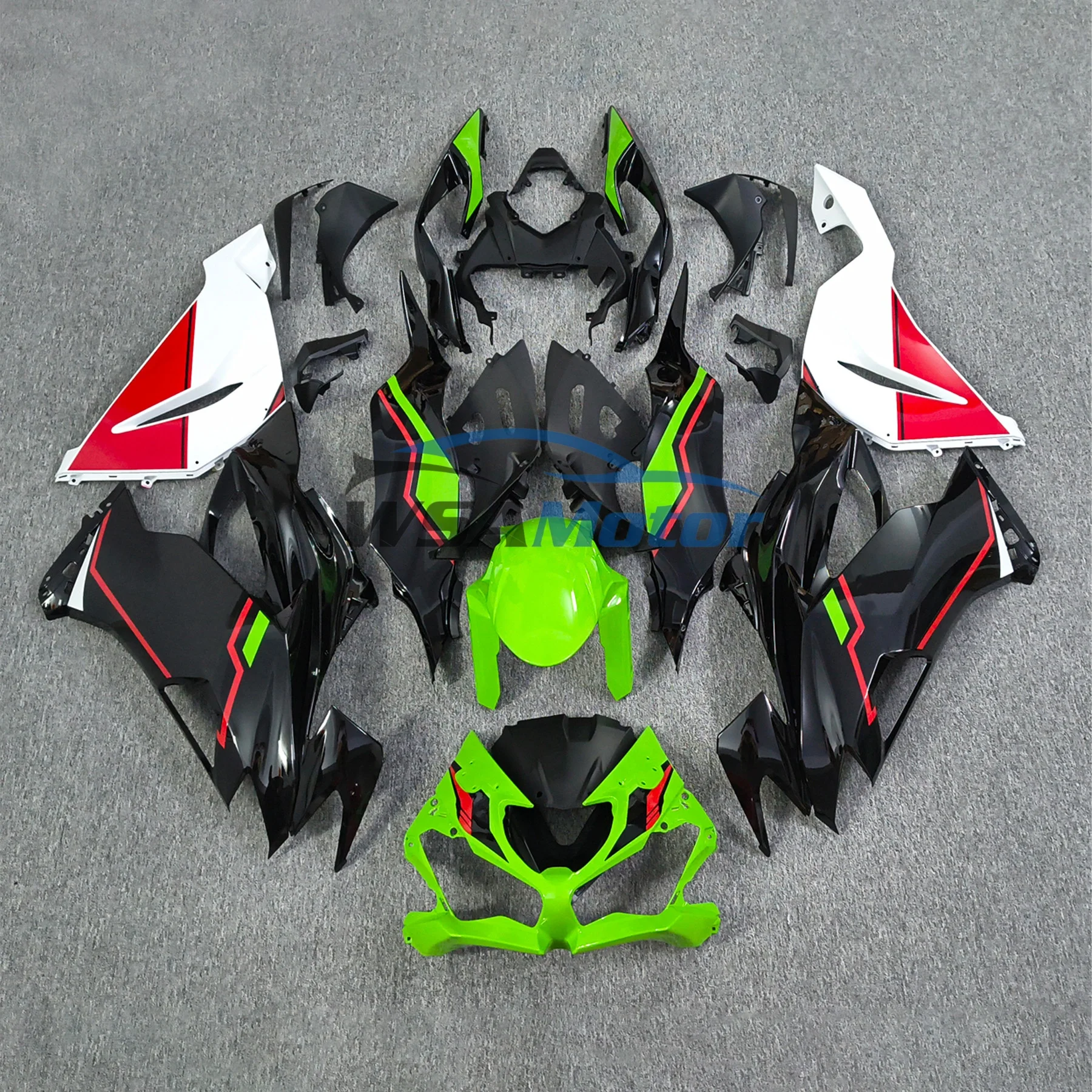 For Kawasaki ZX6R 2019 2020 2021 2022 2023 Motorcycle Parts Fairings Cowls Kit