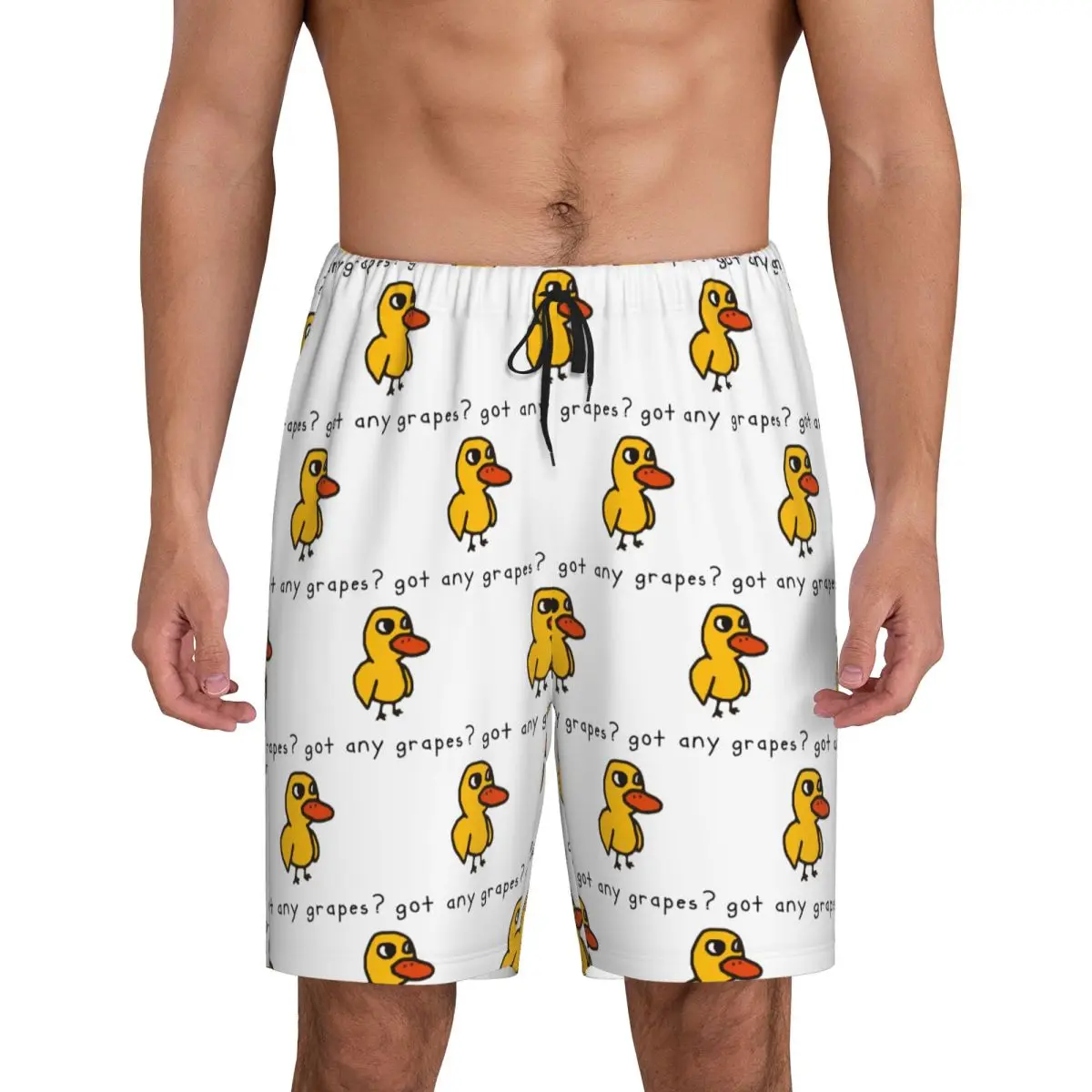 

Мужские короткие пижамные шорты Custom Got Any Grapes для сна и отдыха