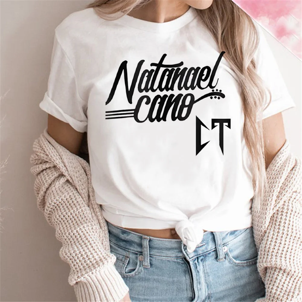 Natanael Cano Tee women graphic streetwear comic t-shirts girl harajuku graphic 2000s clothes