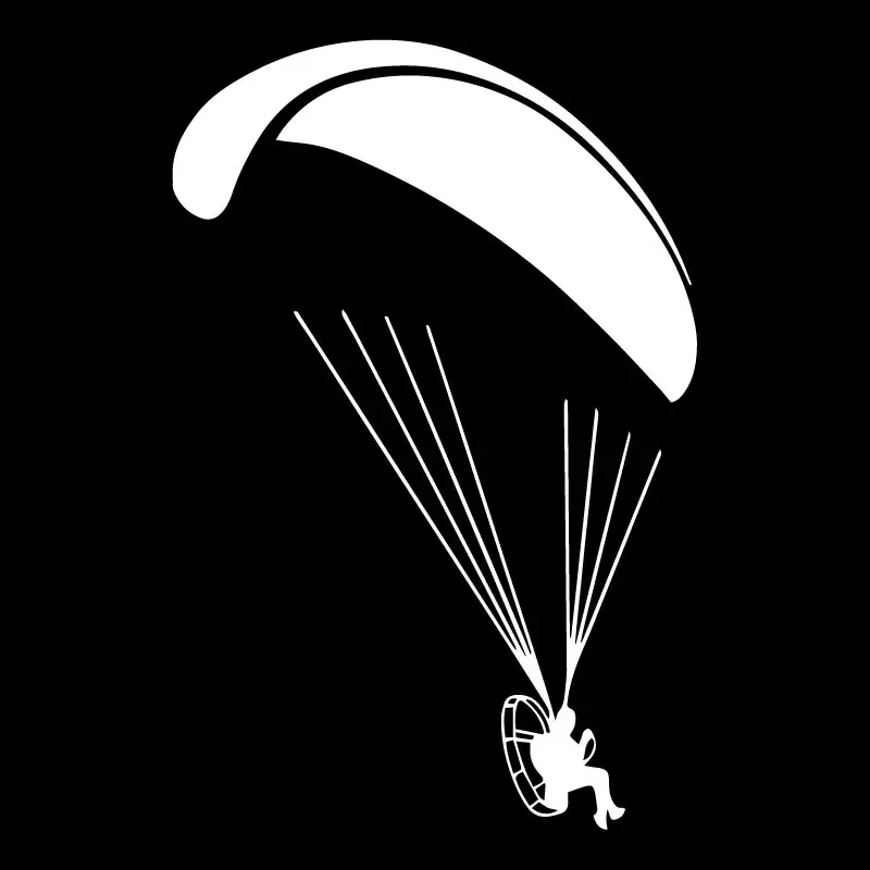 Car Sticker Paramotor Flyers Para Motorist Motorparaplan Fashion Deco Auto Exterior Accessories Vinyl Decal,
