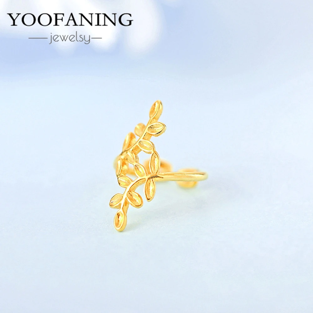 2026 Fashion Jewelry 1PC Gold Plated Clip Earrings for Women CZ Zircon Fake Piercing Ear Cuff Women's Tassel Earrings  Wholesale view 5