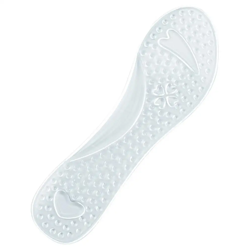 

Massage Insoles Gel Shoe Pad Arch Support Cushion NonSlip Orthotics Heel Massager Comfort Breathing Practical Use Foot Care
