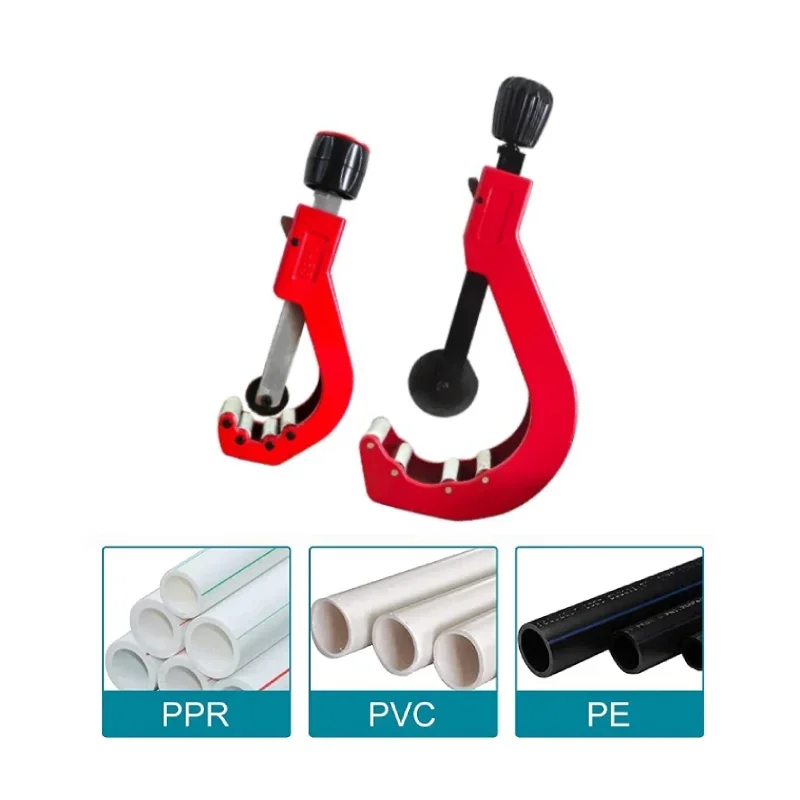Hot Pipe Cutter PVC Tube Cutter 50-120mm Dual-purpose Scissor for Composite Pipe PE Plastic Hot Melt Pipe Hand Tools