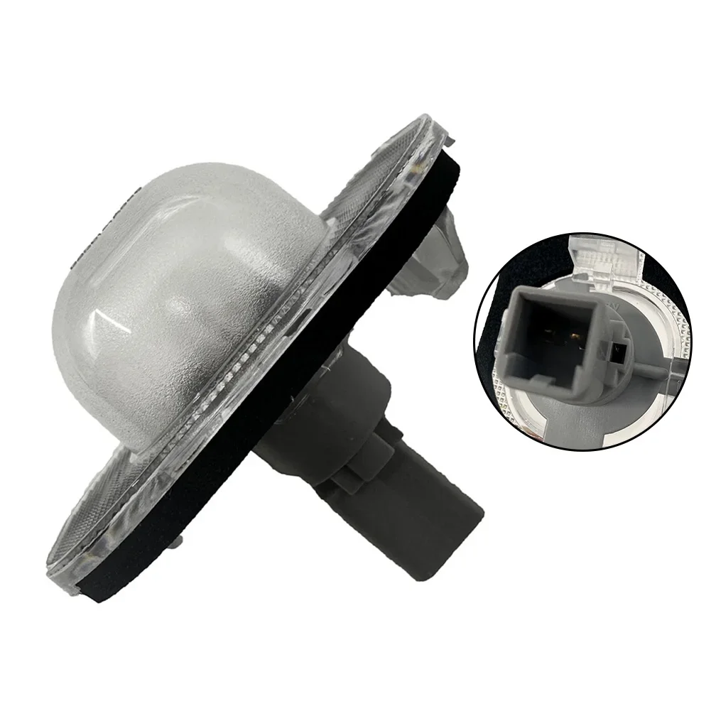 

For License Plate Illumination Gray License Plate Light Rear Lamp Assembly ABS PC Construction Quick Installation