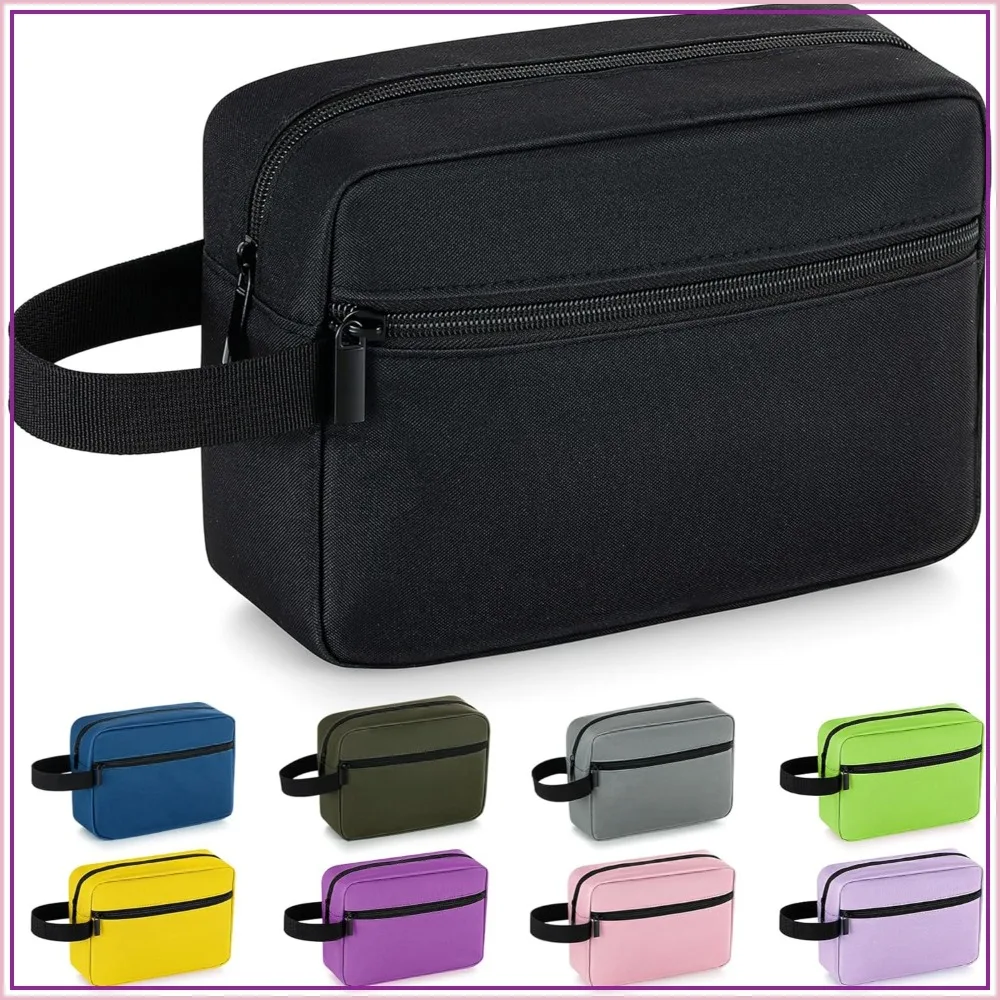 Neceser de Viaje para Mujer y Hombre, Bolsa de Maquillaje Ligera, Bolsa de Aseo Colgante con Compartimento para Artículos de Afeitado, Organizador de Cosméticos, Bolsa Pequeña para Herramientas, Regalos
