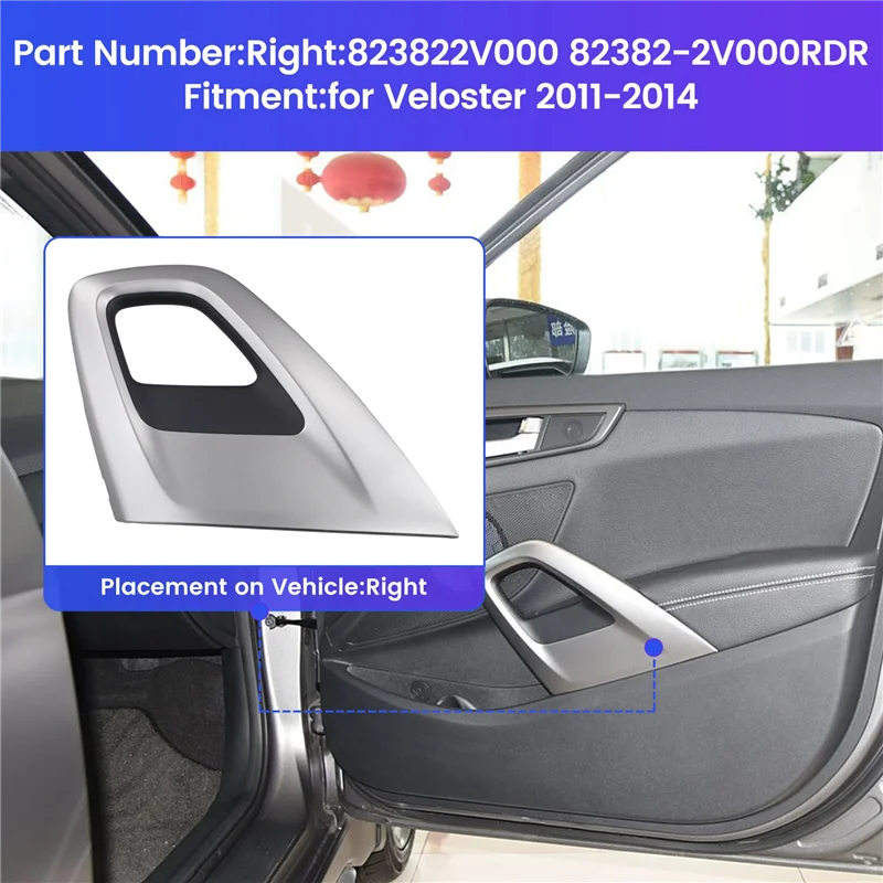 

ABYN-Ручка внутренней двери автомобиля для Hyundai Veloster 2011-2014 гг.