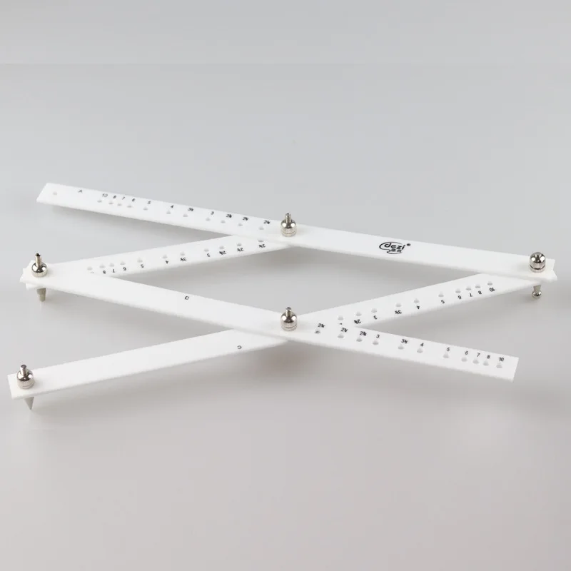 Zoom-Zeichnungslineal, effizient, präzise, multifunktional, für die Herstellung von Zeichenskizzen-Designs