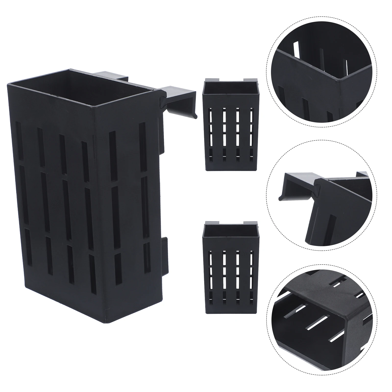 

3pcs Aquarium Plant Holder Hanging Pot for Fish Tank Decor Water Plants Container with Holes for Healthy Growth
