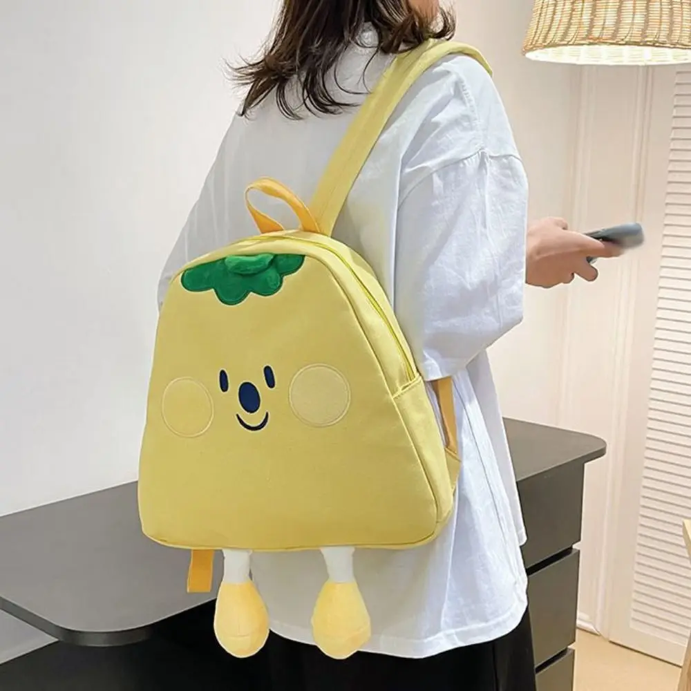 Lightweight Design School Backpack Cartoon Design Practical Design Double-Shoulder Bag Soft Girl Aesthetic New Style