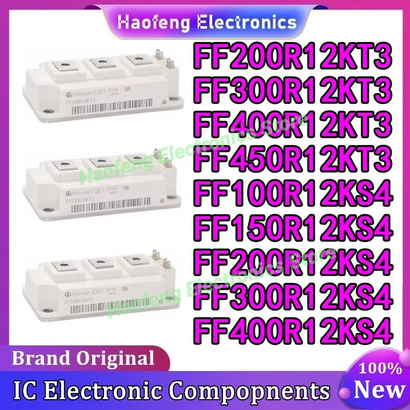 

FF200R12KT3 FF300R12KT3 FF400R12KT3 FF450R12KT3 FF100R12KS4 FF150R12KS4 FF200R12KS4 FF300R12KS4 FF400R12KS4 МОДУЛЬ IGBT